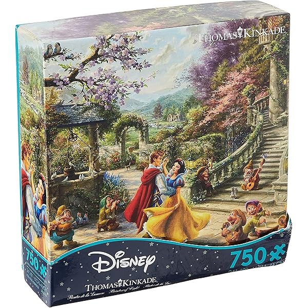 Disney(ディズニー)Beauty and the Beast &#39;&#39;Falling in Love&#39;&#39; Puzzle by Thomas Kinkade　美女と野獣パズル750ピース [並行輸入品] Amazon.co.jp: Disney(ディズニー)Beauty and the Beast